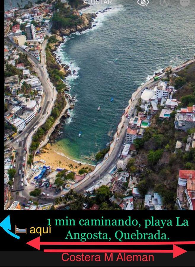 Departamento Sobre Costera, 1Min La Quebrada, 3M Playas Y Yates Apartment อากาปุลโก ภายนอก รูปภาพ